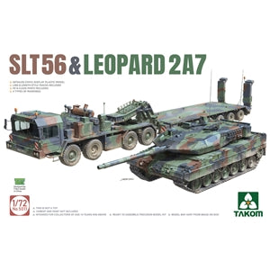 SLT56 Franziska & Leopard 2A7 1:72 Scale Kit