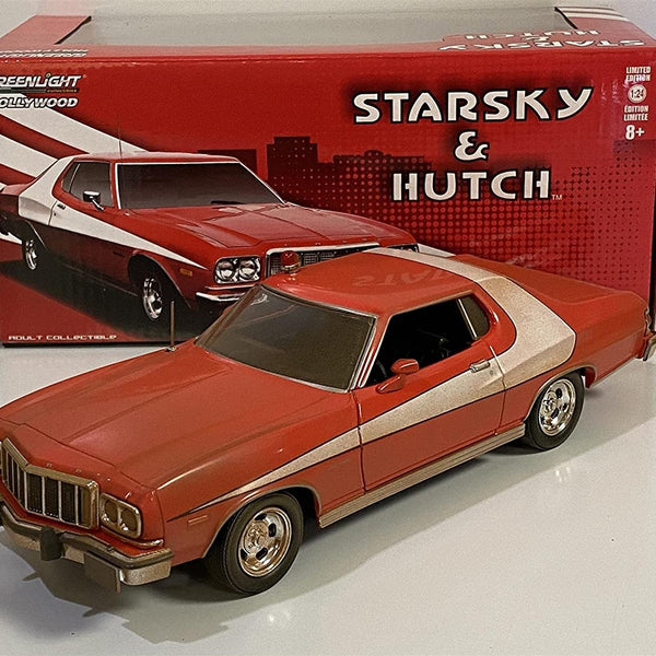 Fandegoodies - STARSKY & HUTCH 1976 GRAN TORINO 1/24 MÉTAL