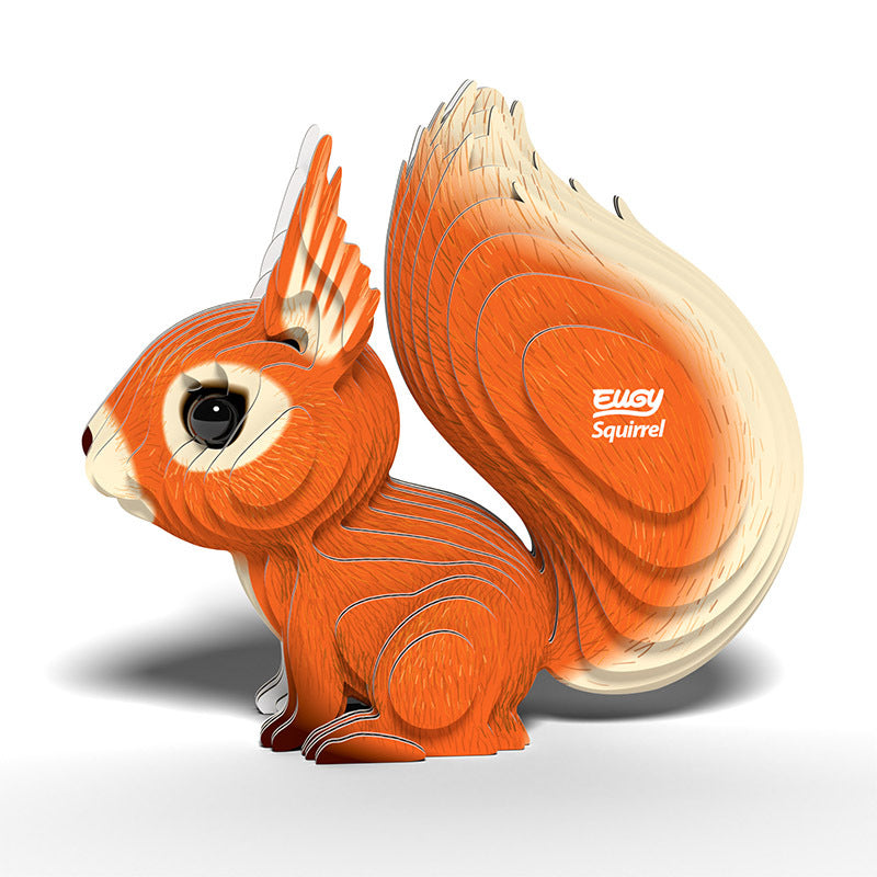 EUGY Squirrel 3D Puzzle