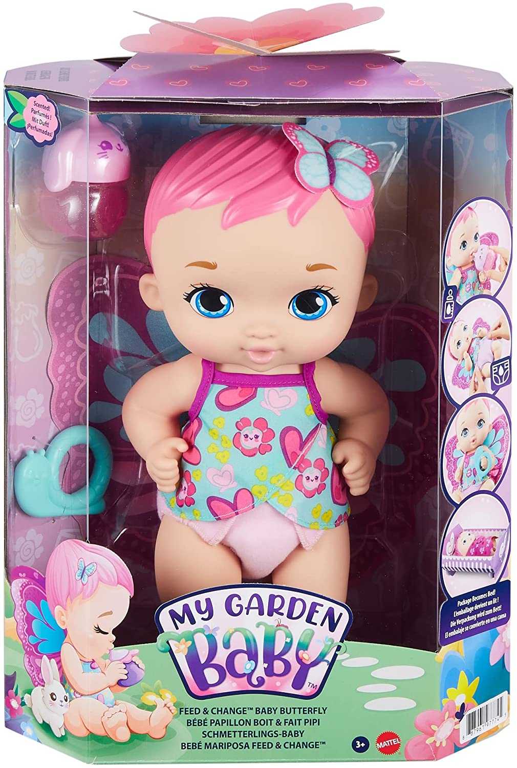 My Garden Baby Doll Feed & Change Butterfly