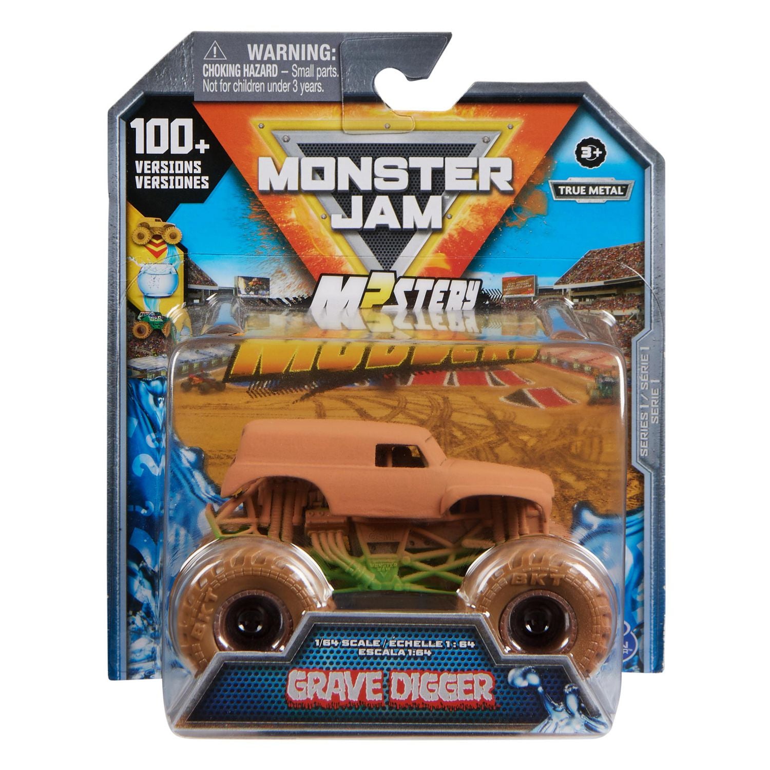 Monster Jam 1:64 Mystery Mudders Diecast Vehicles