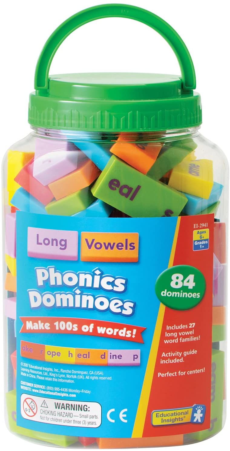 Phonics Dominoes Long Vowels