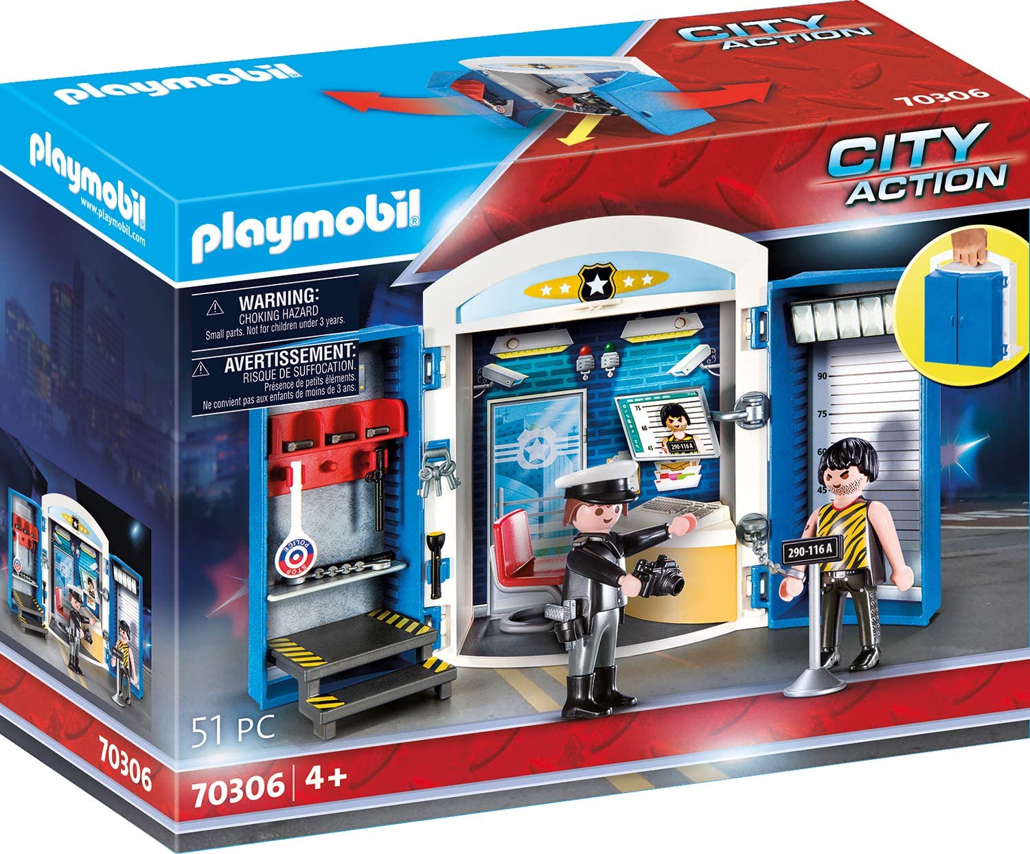 Playmobil Police Station Play Box
