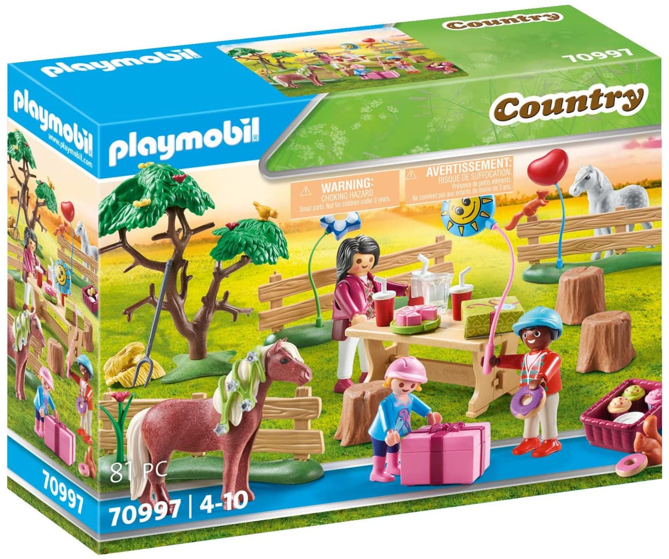 Playmobil Country Pony Farm Birthday Party