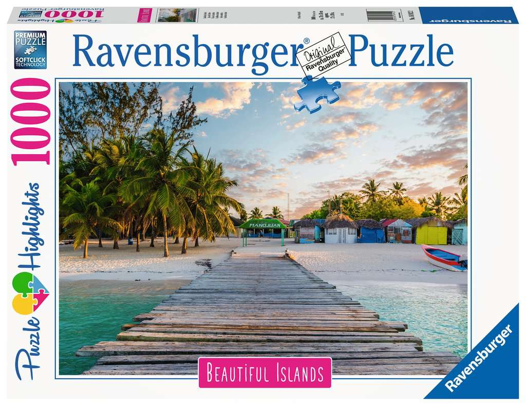 Ravensburger Caribbean Island 1000 piece Jigsaw