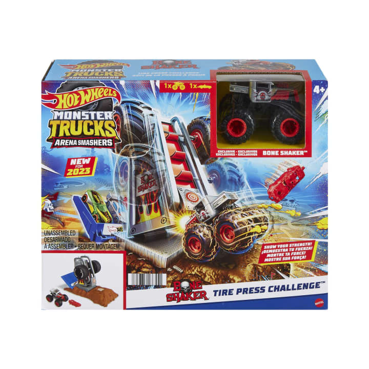Hot Wheels Monster Trucks Arena Smashers Playset