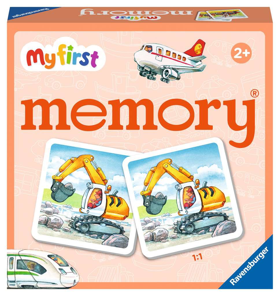 Ravensburger My First Memory Game - Vehicles