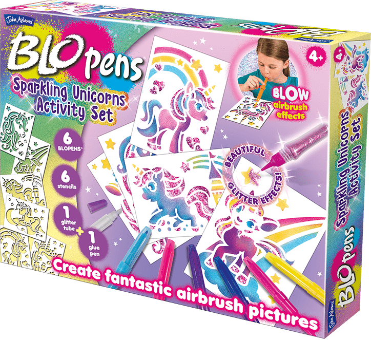 BLOPENS® Sparkling Unicorn Activity Set