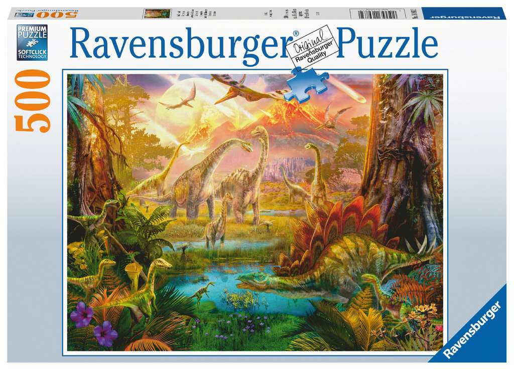 Ravensburger Land of the Dinosaurs 500 piece