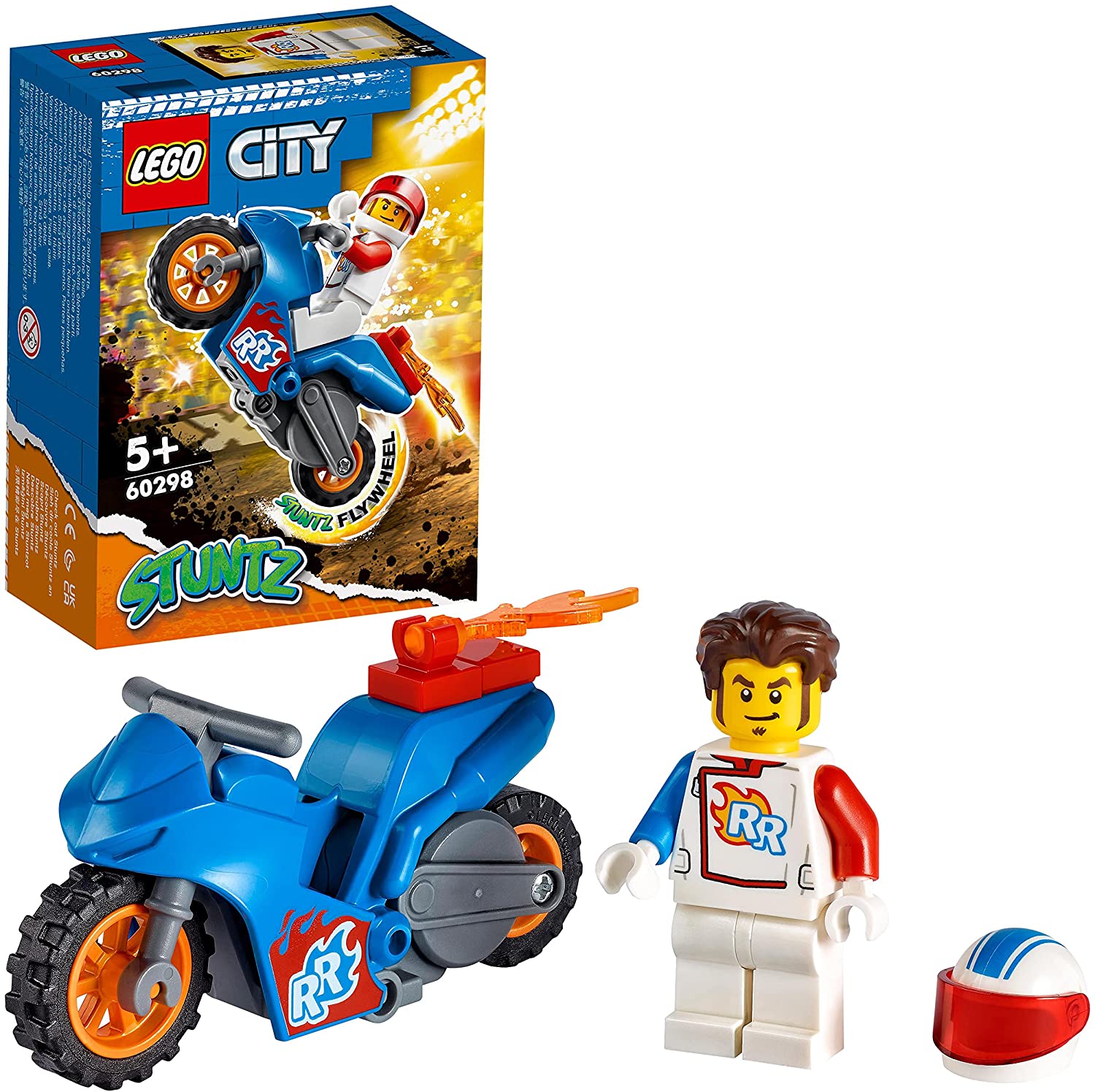 Lego 60298 Rocket Stunt Bike