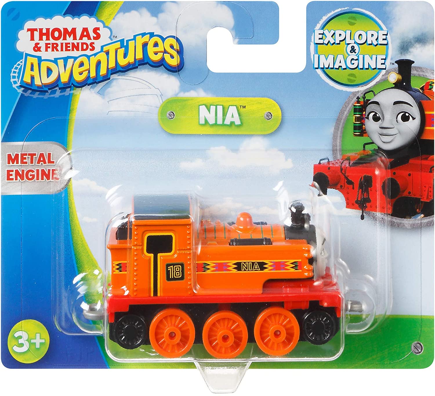Thomas & Friends Push Along Nia Engine