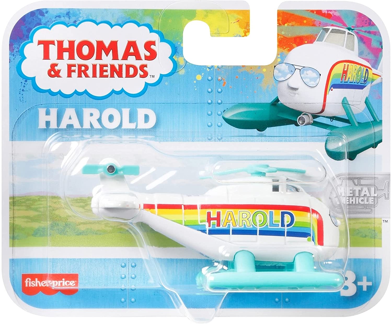 Thomas & Friends Push Along Rainbow Harold