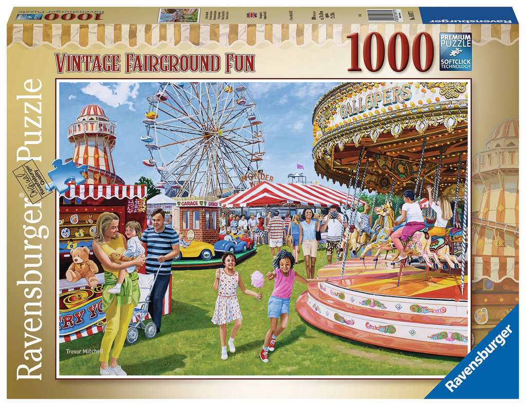 Ravensburger Vintage Fairground fun 1000 piece