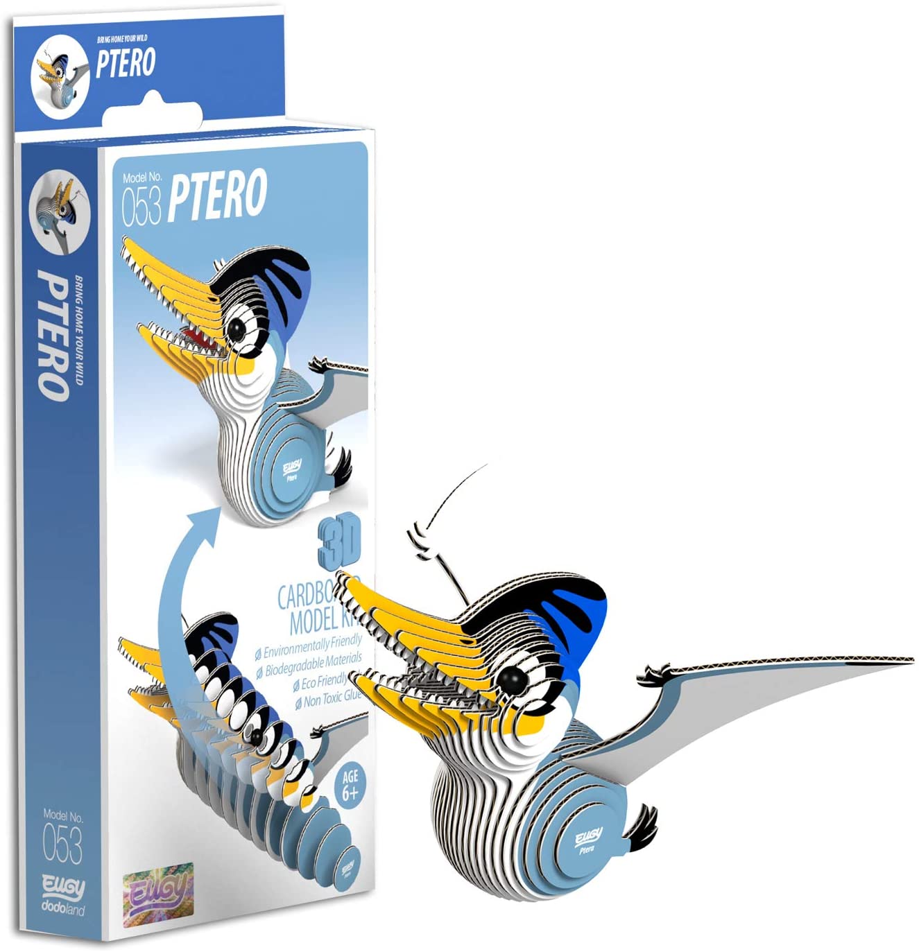 EUGY Pterodactyl 3D Puzzle