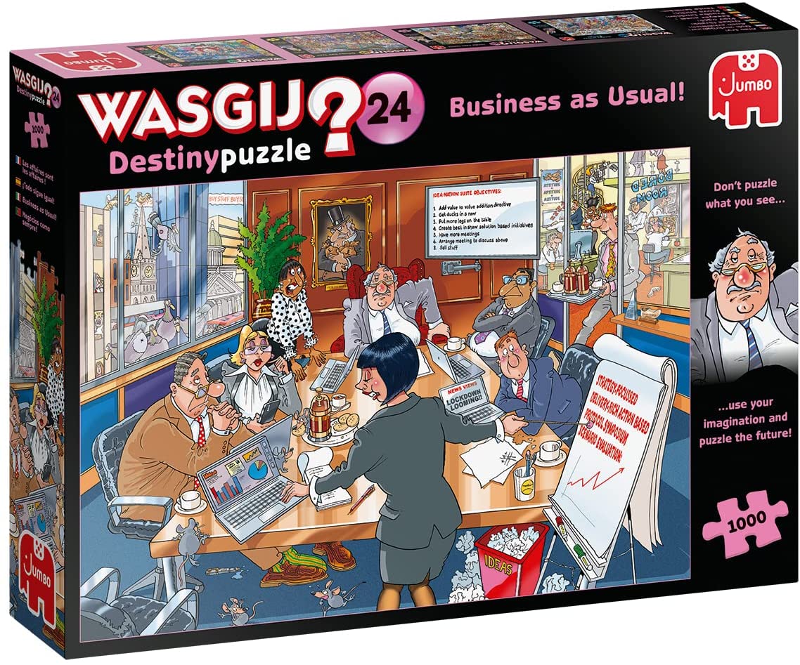 Wasgij Destiny Puzzle - Business as Usual 1000 Piece