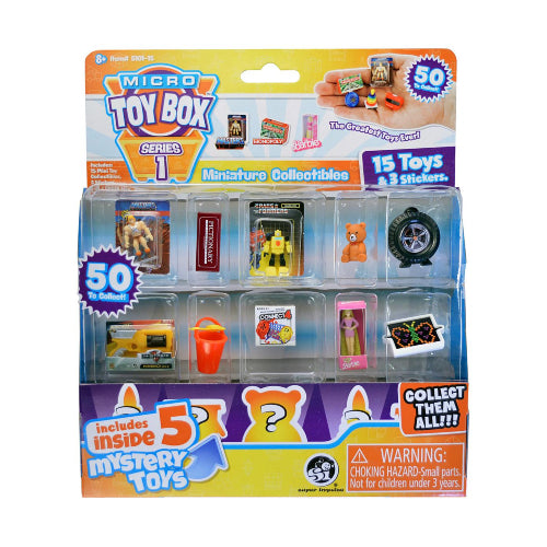 Micro Toy Box 15 Pack Series 1