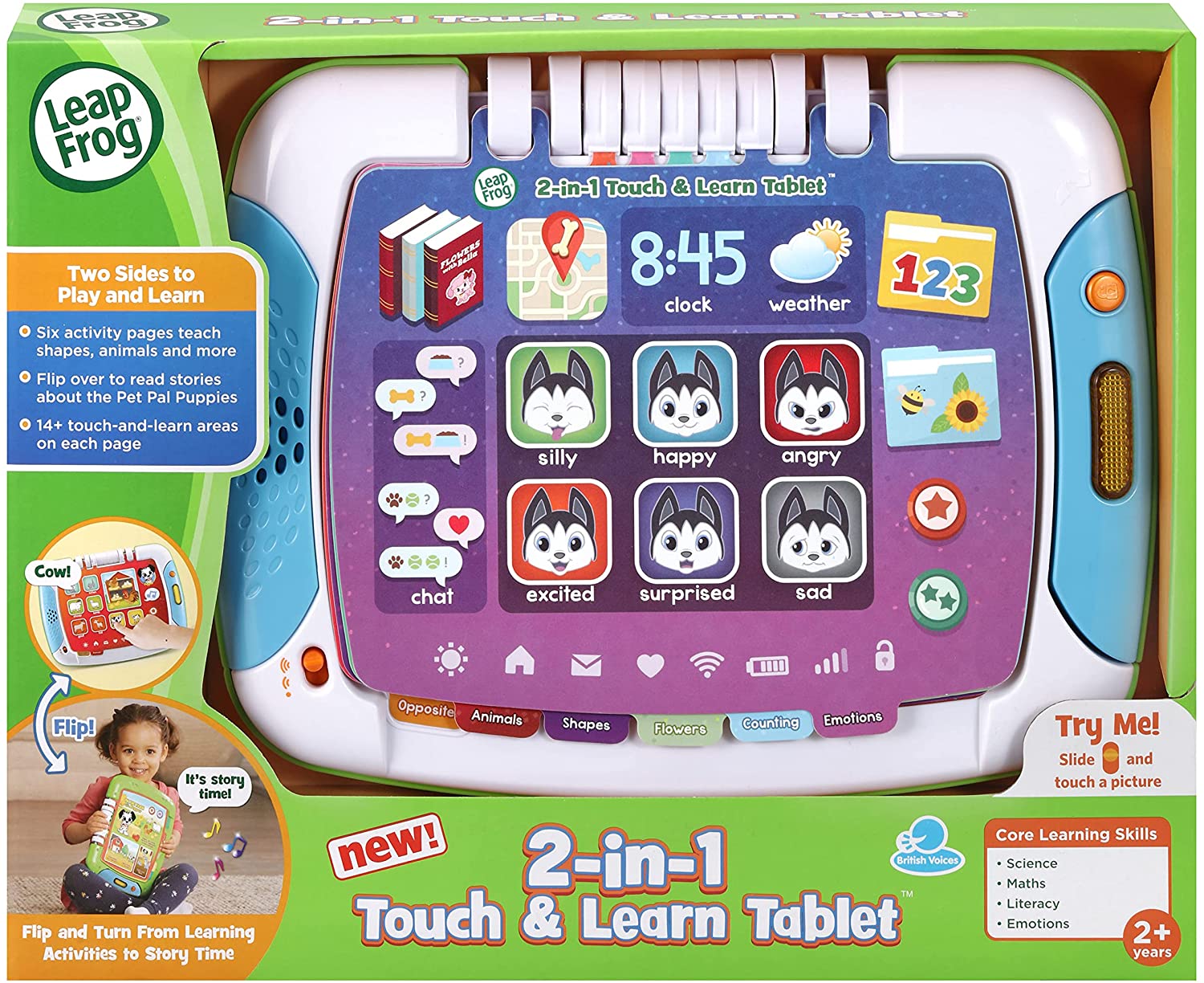 LeapFrog 2-in-1 Touch & Learn Tablet
