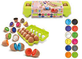 Play&Learn yolkey Mix And Match Eggs