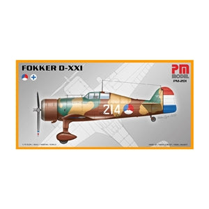 Fokker D-XXI 1:72 Scale Model Kit