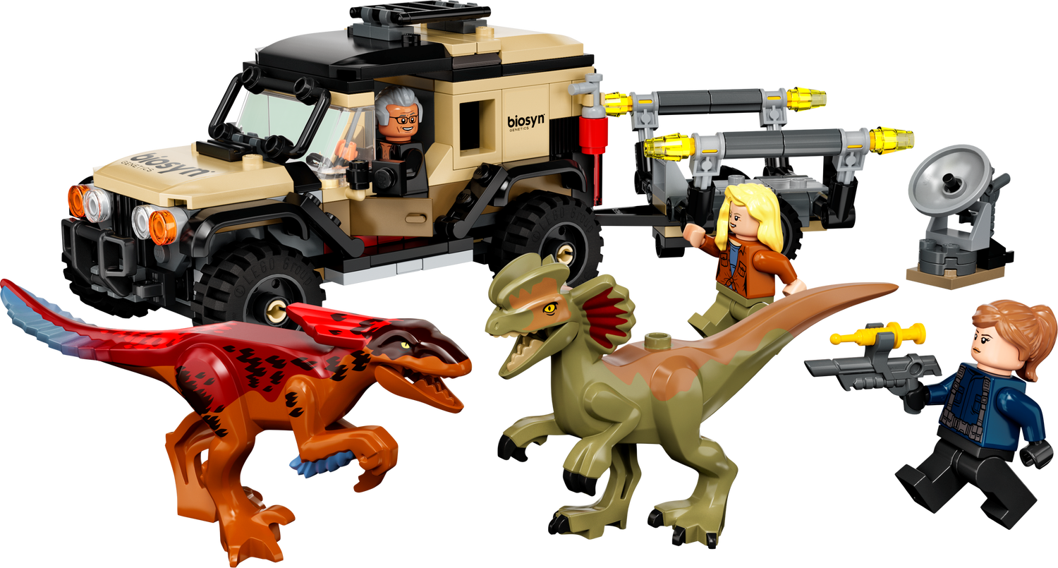 Lego 76951 Pyroraptor & Dilophosaurus Transport