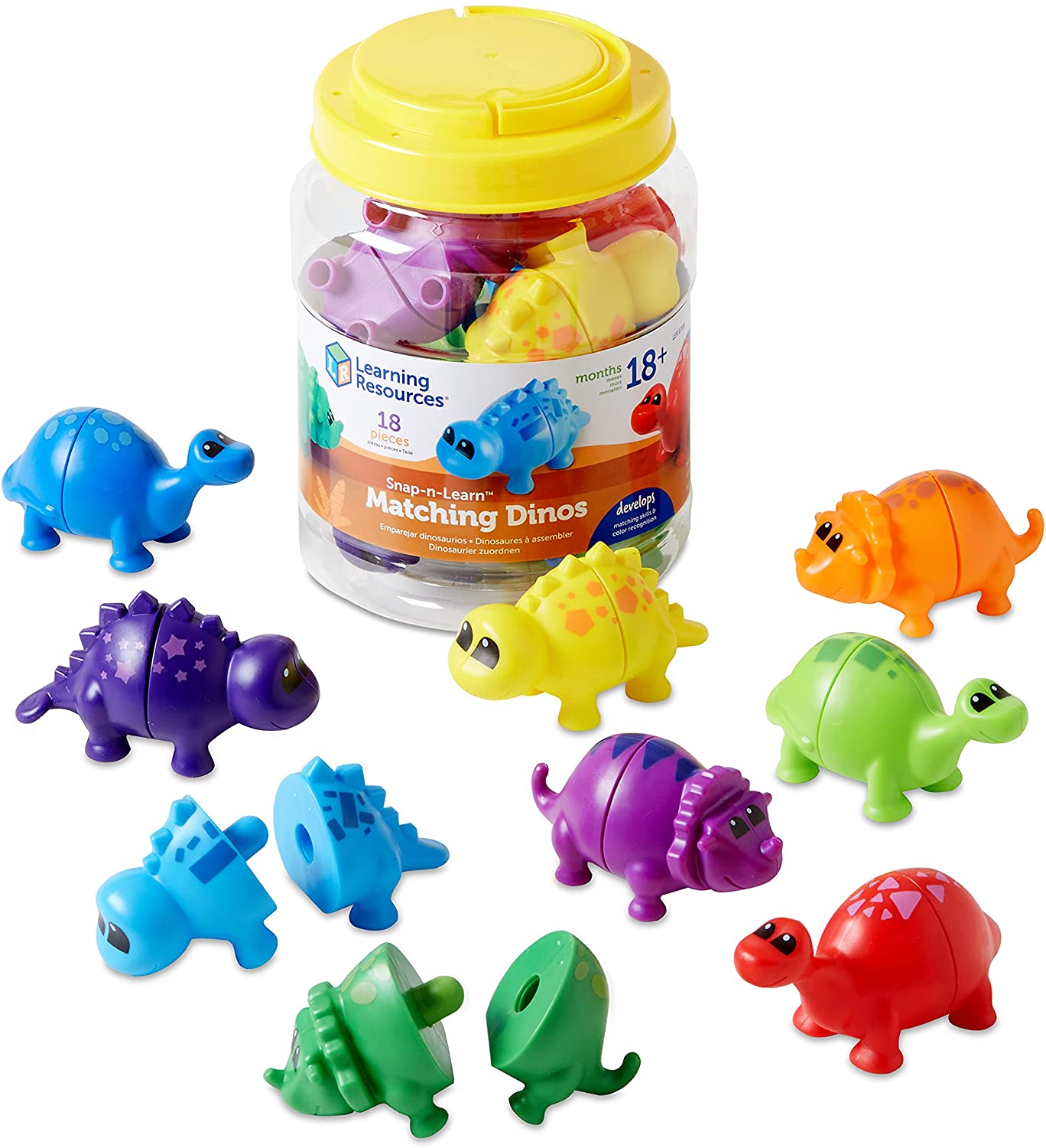 Snap & Learn Counting Dinosaurs