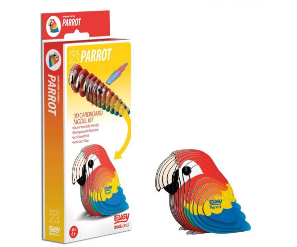 EUGY Parrot 3D Puzzle