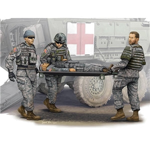 Modern US Army Stretcher Ambulance Team 1:35 Kit