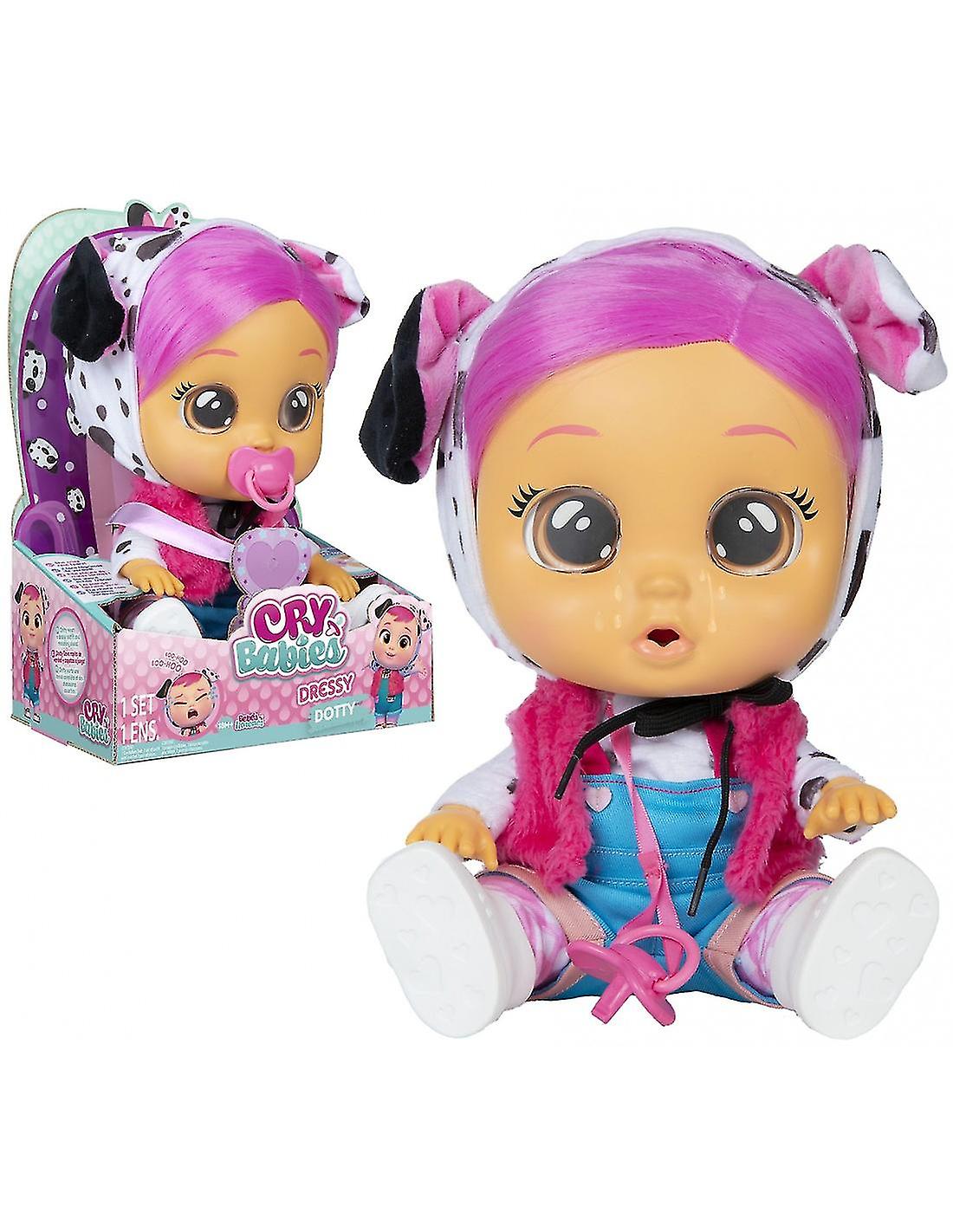 Cry Babies Dressy Dotty Doll