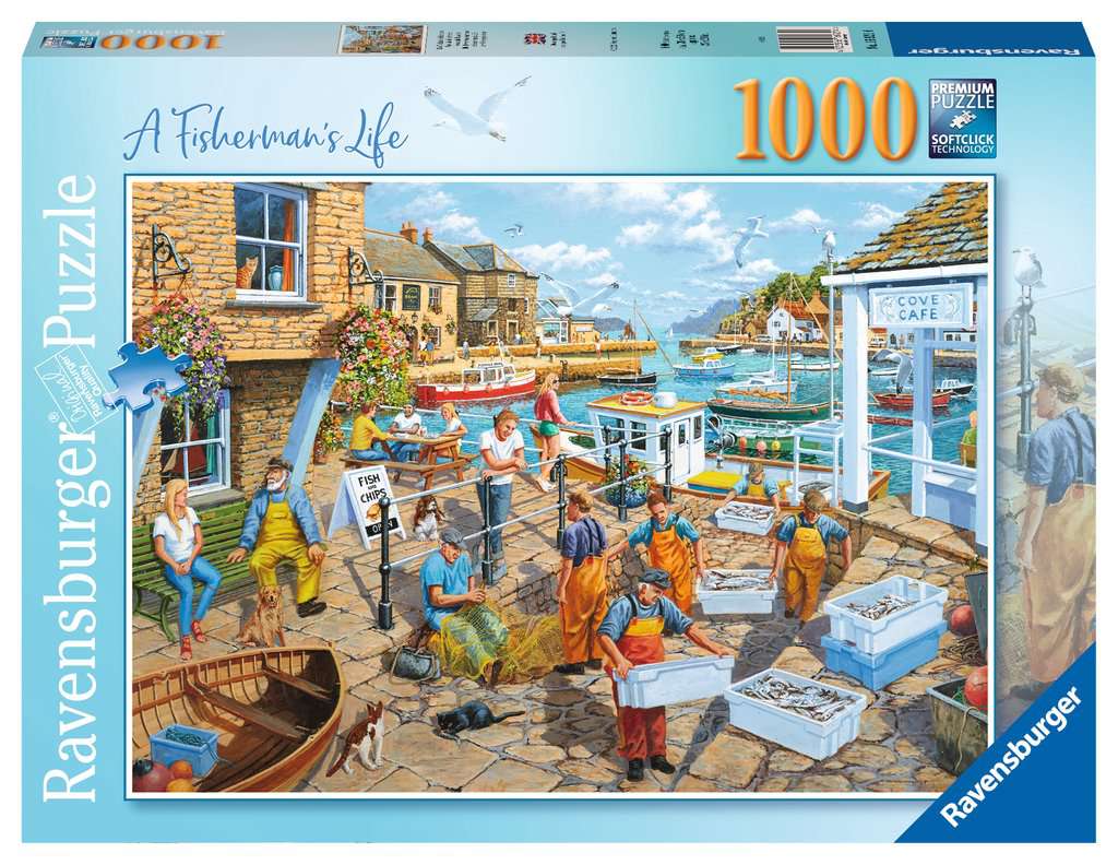 A Fishermans Life 1000 piece Jigsaw Puzzle