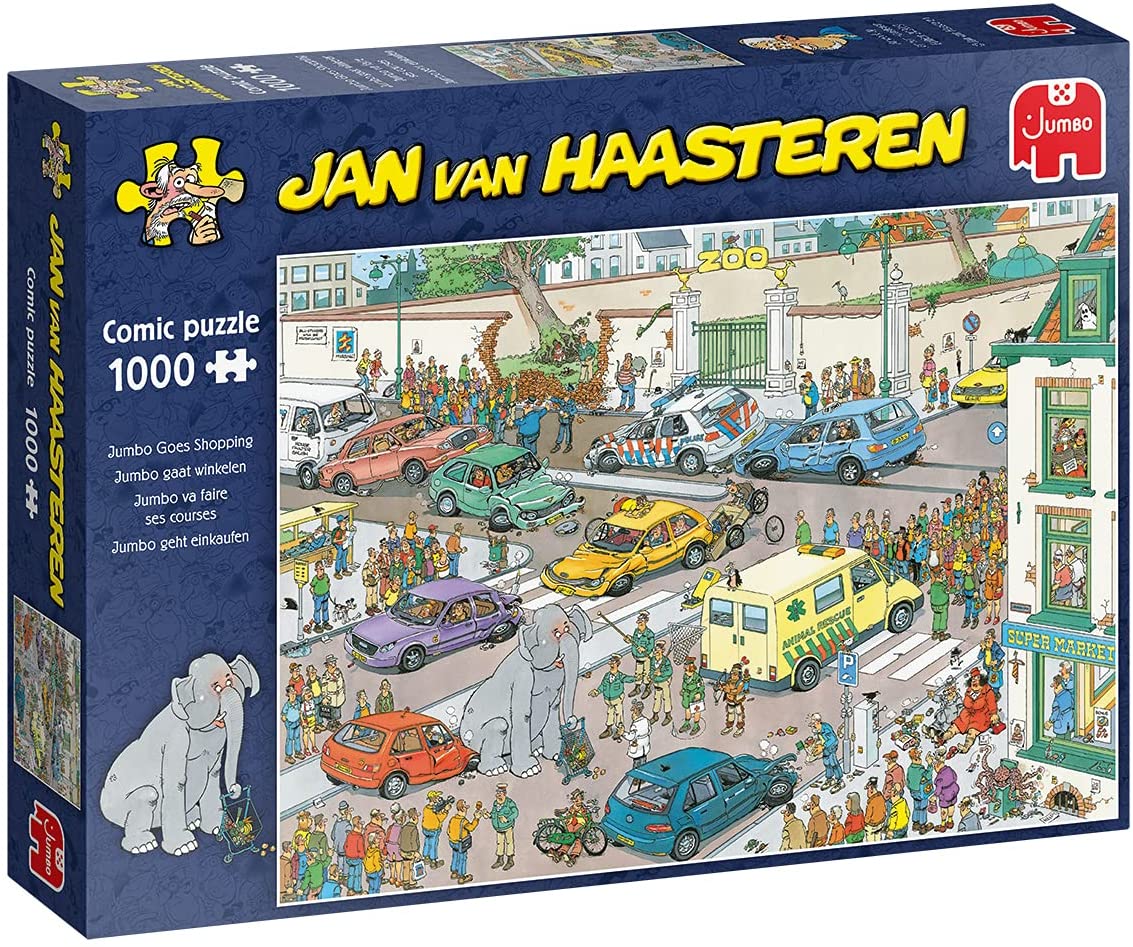 Jan Van Haasteren Jumbo Goes Shopping Jigsaw