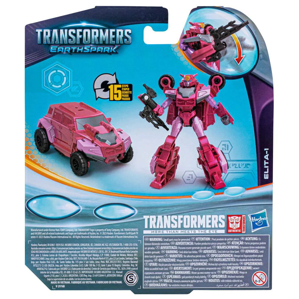 Transformers Earthspark Warrior Elita-1