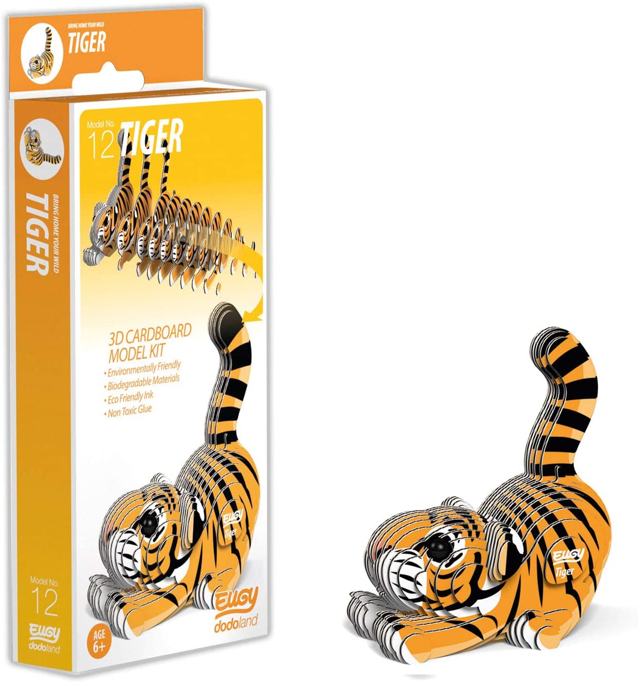 EUGY Tiger 3D Puzzle