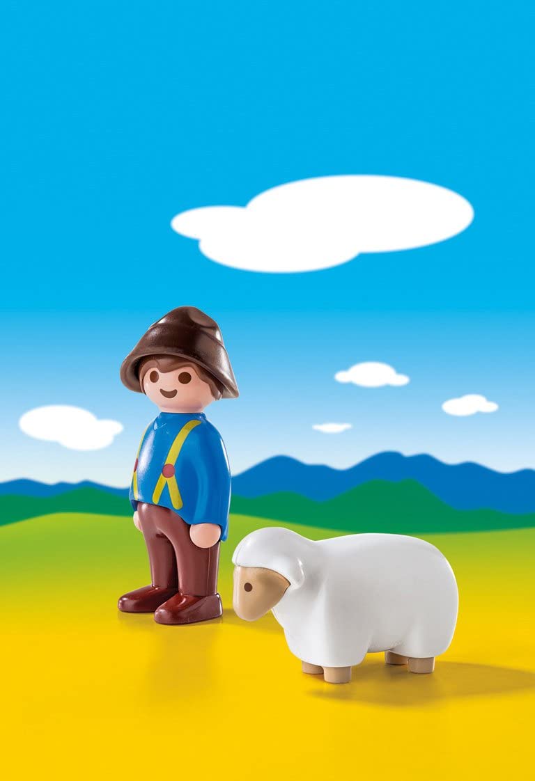 Playmobil 123 Shepherd With Sheep