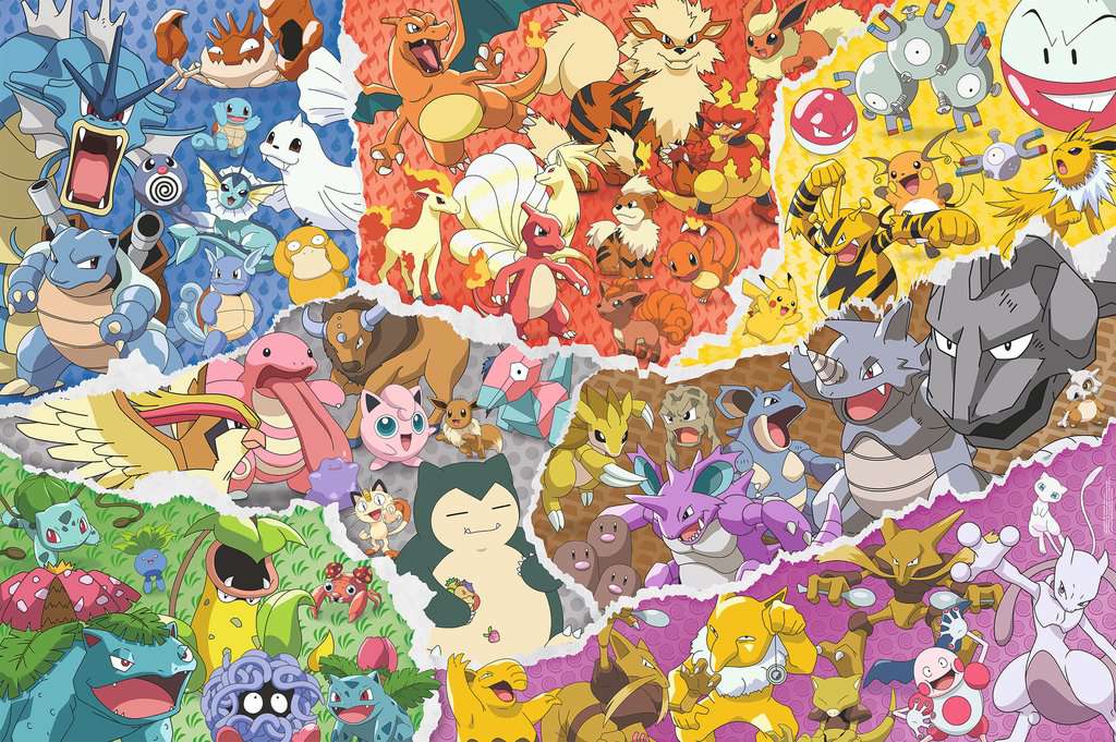 Pokemon 5000 piece Jigsaw puzzle