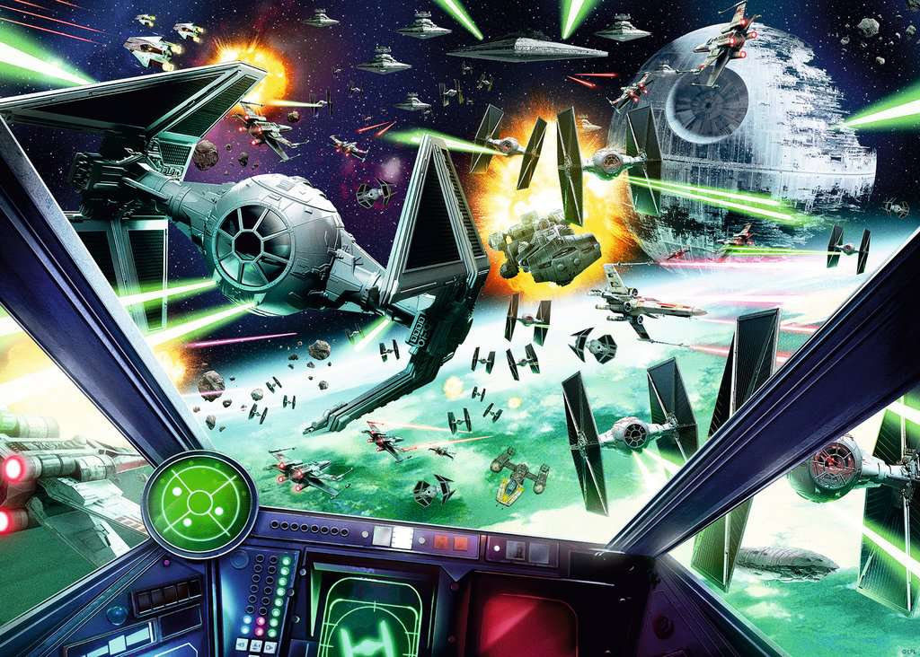Star Wars X-Wing Cockpit 1000 piece Jigsaw Puzzle
