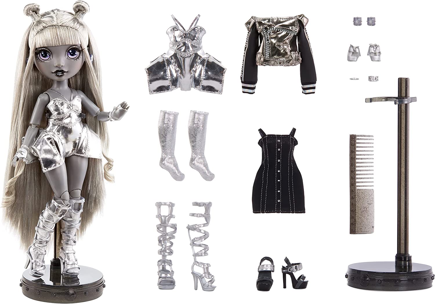 Doll Rainbow High - Shadow High Doll Series 1 Heather Grayson - Collector  New
