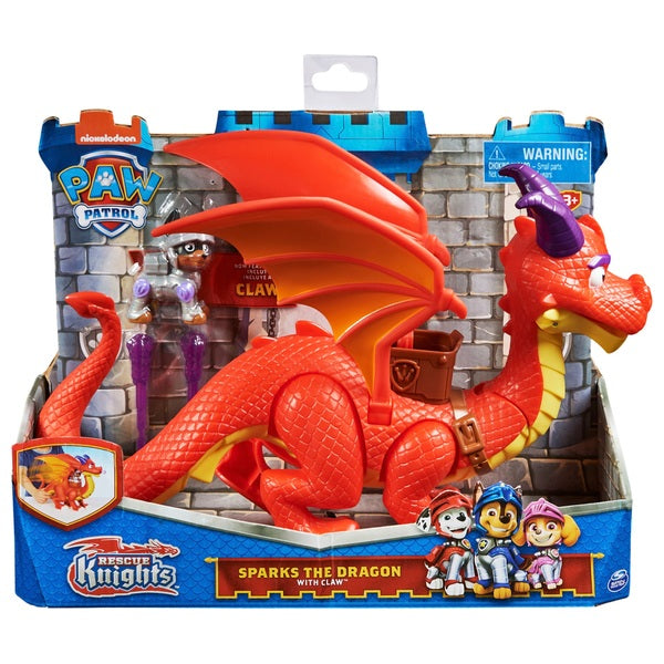 PAW Patrol Rescue Knights Sparks The Dragon & Claw