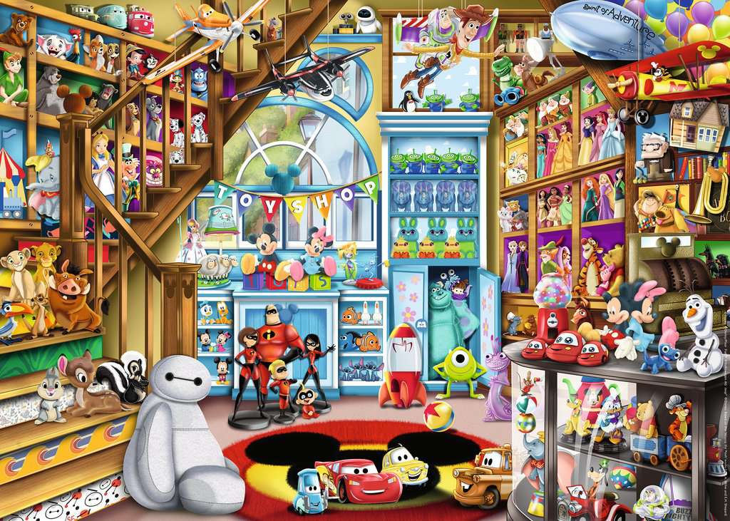 Ravensburger Disney Pixar Toy Store 1000 pc jigsaw