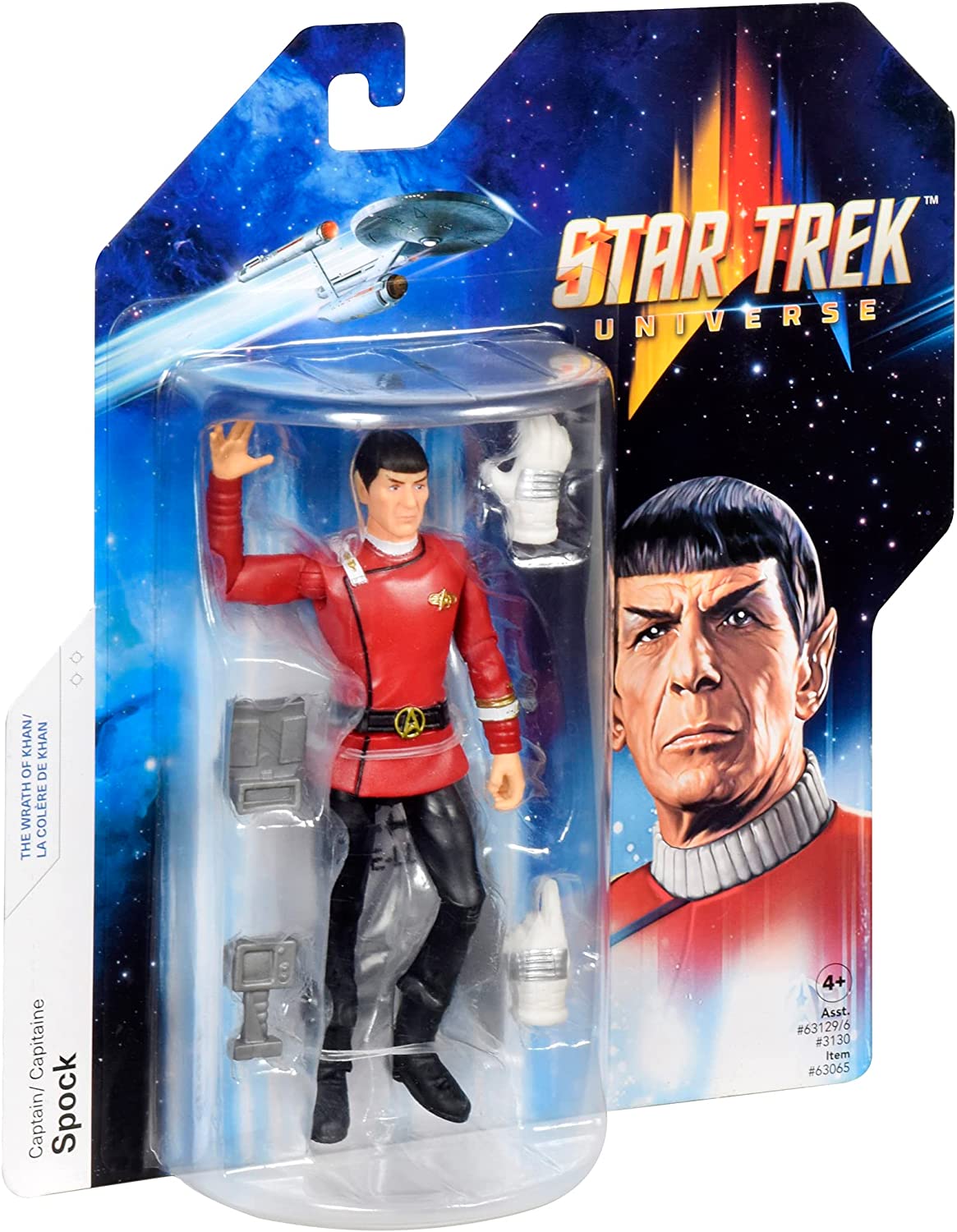 Star Trek Universe Captain Spock 5" Figure