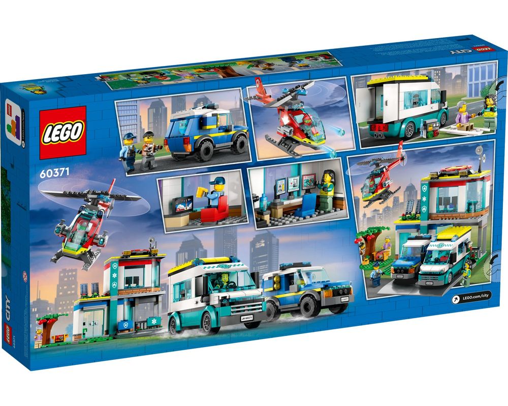 Lego 60371 Emergency Vehicles HQ