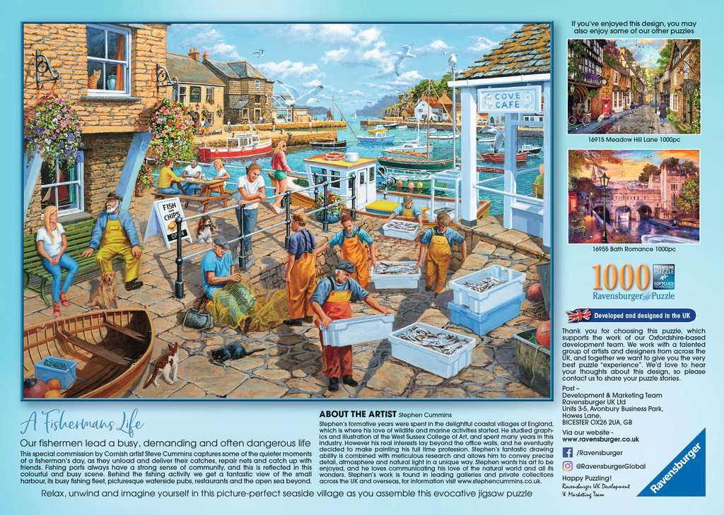 A Fishermans Life 1000 piece Jigsaw Puzzle