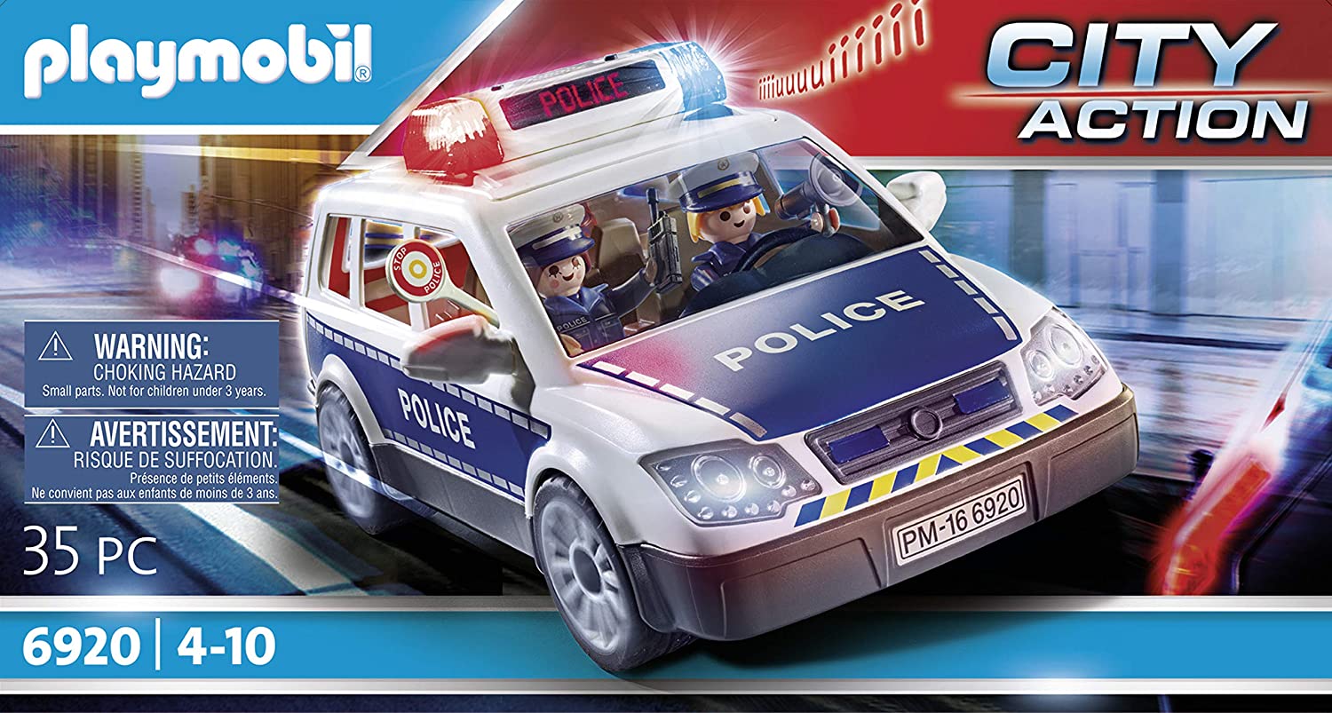 Playmobil Squad Car With Lights