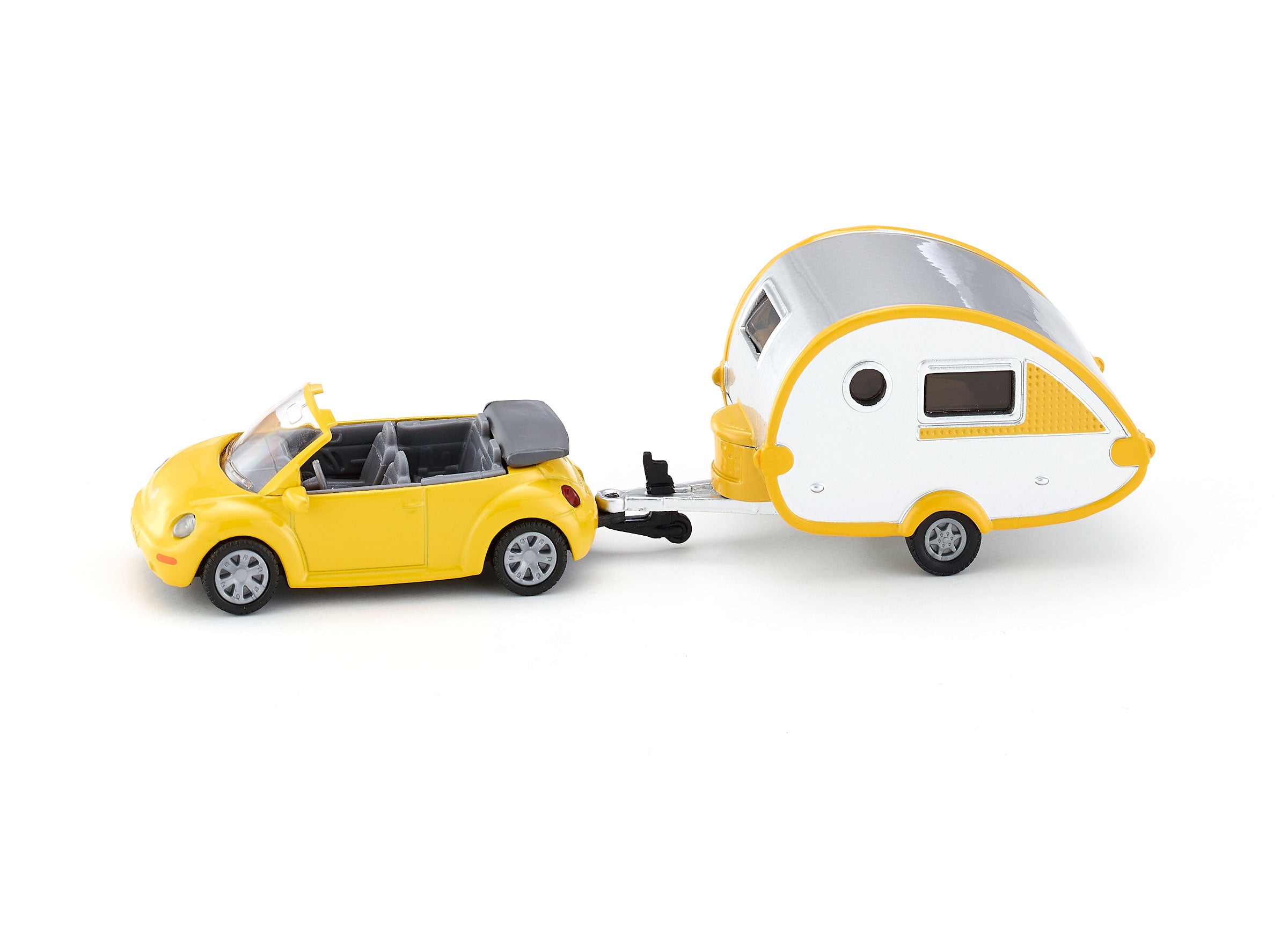 Siku 1:87 VW Beetle With Caravan