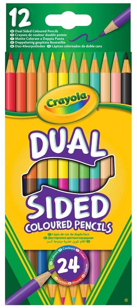 Crayola 12 Dual Sided Pencils