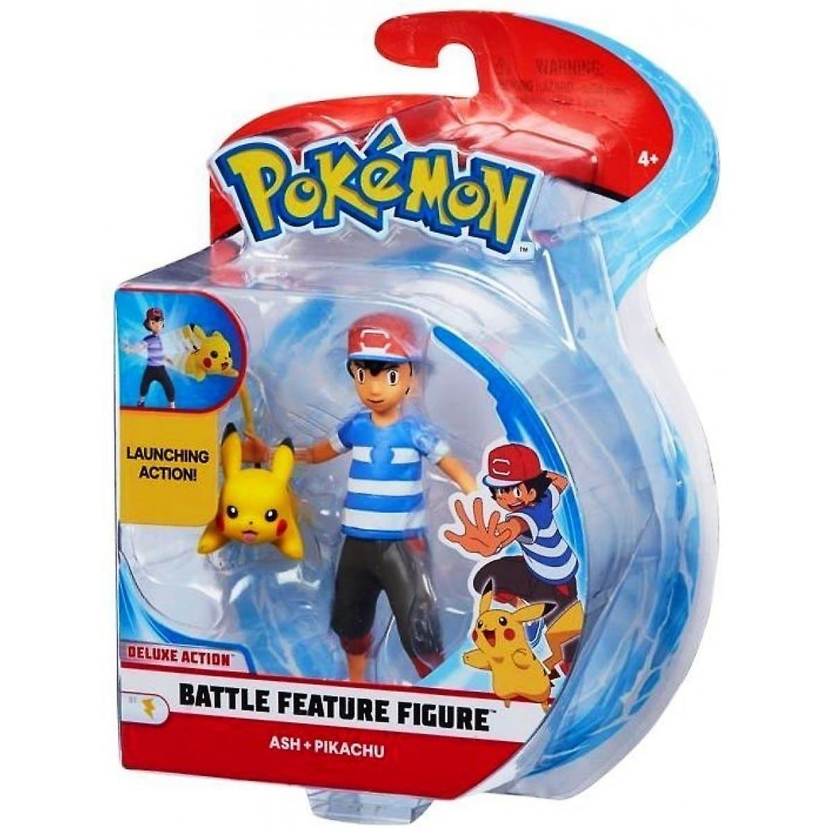 Pokemon Pikachu & Ash Battle Feature Figure