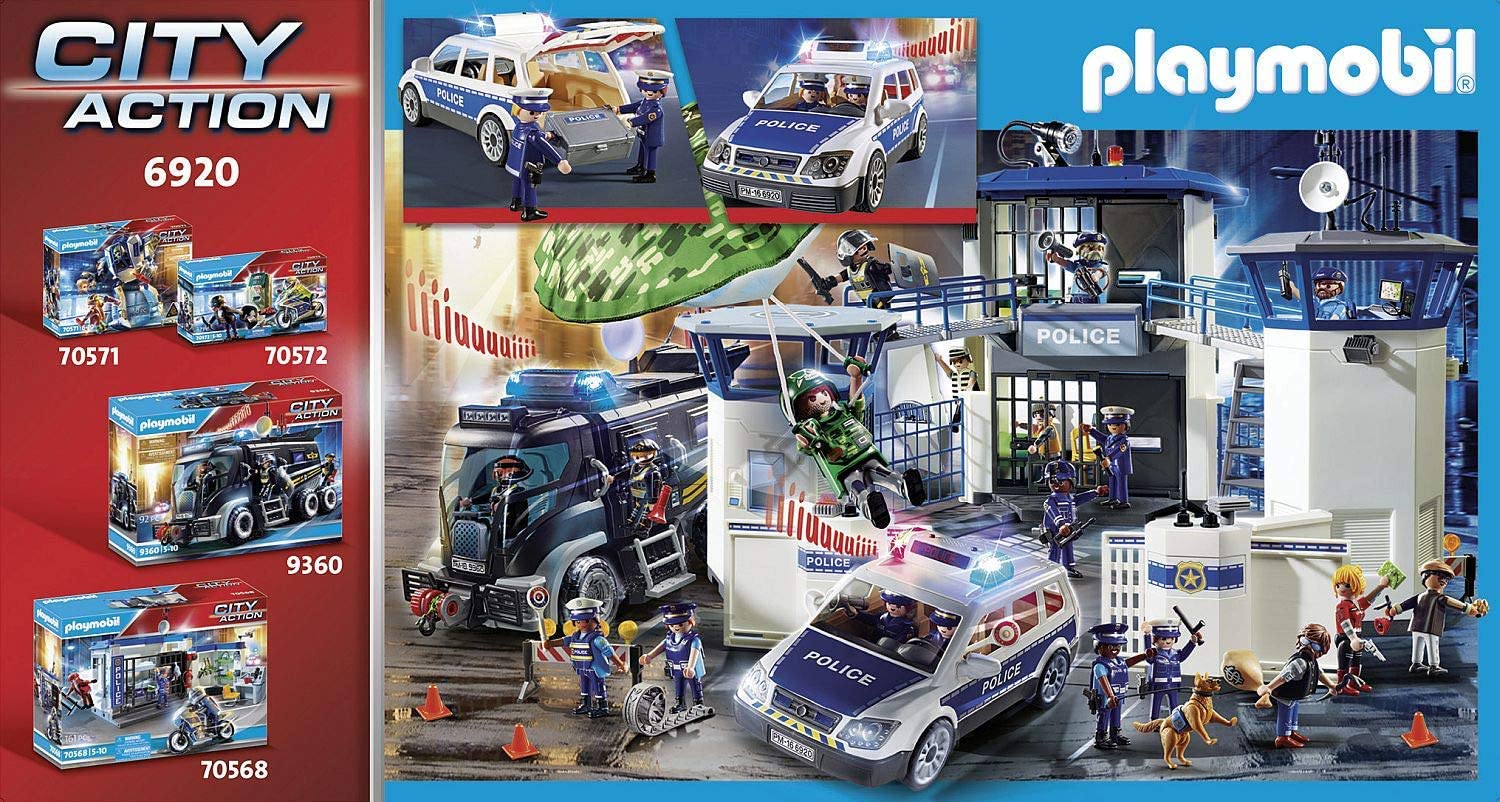 Playmobil Squad Car With Lights