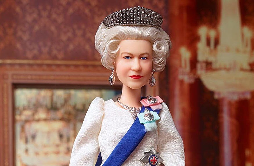 Barbie Queen Elizabeth 70th Anniversary Doll