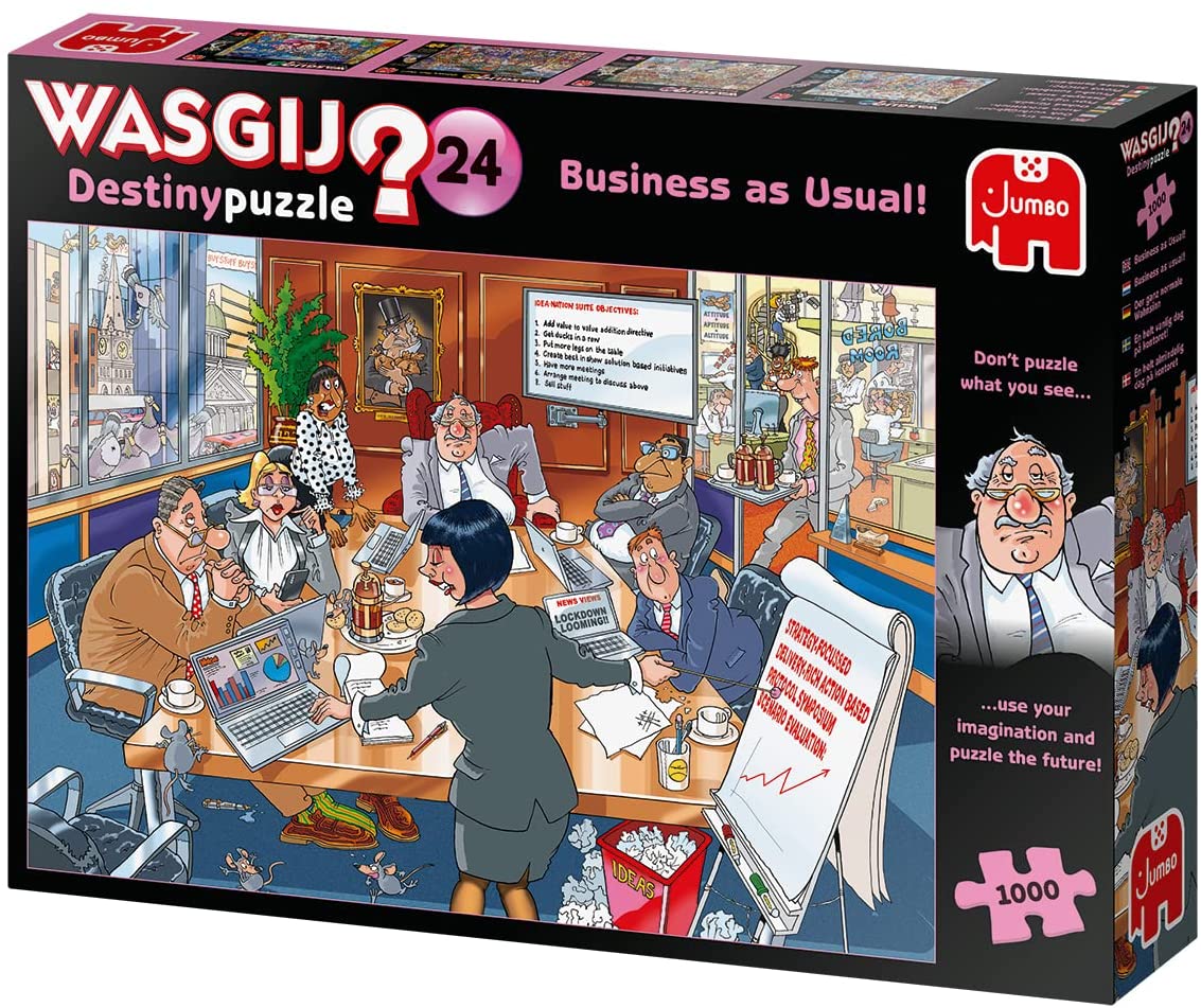 Wasgij Destiny Puzzle - Business as Usual 1000 Piece