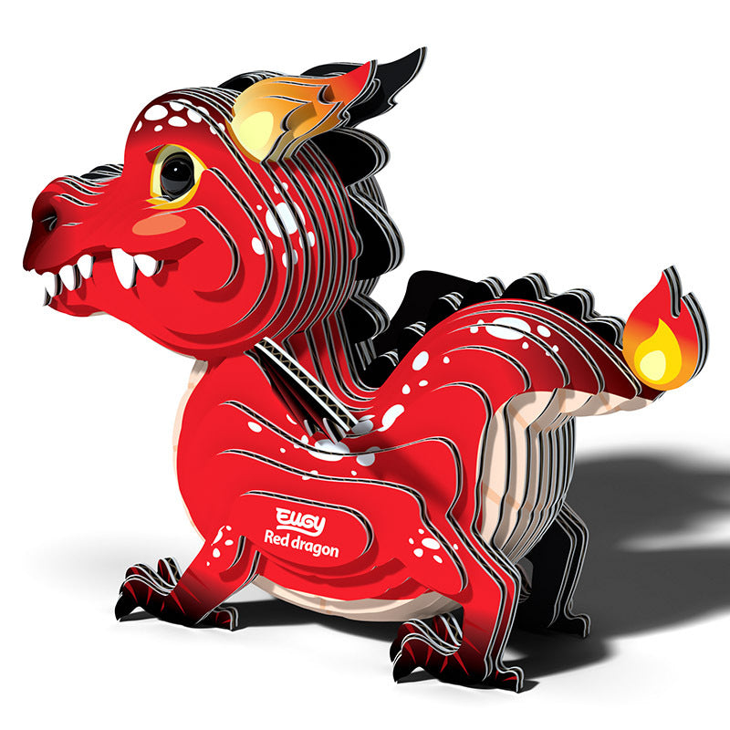 EUGY Red Dragon 3D Puzzle