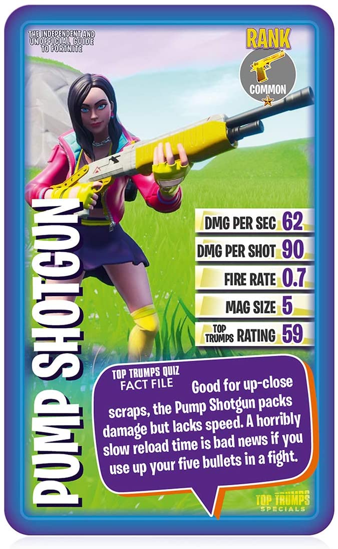 Top Trumps Fortnite Unofficial Guide